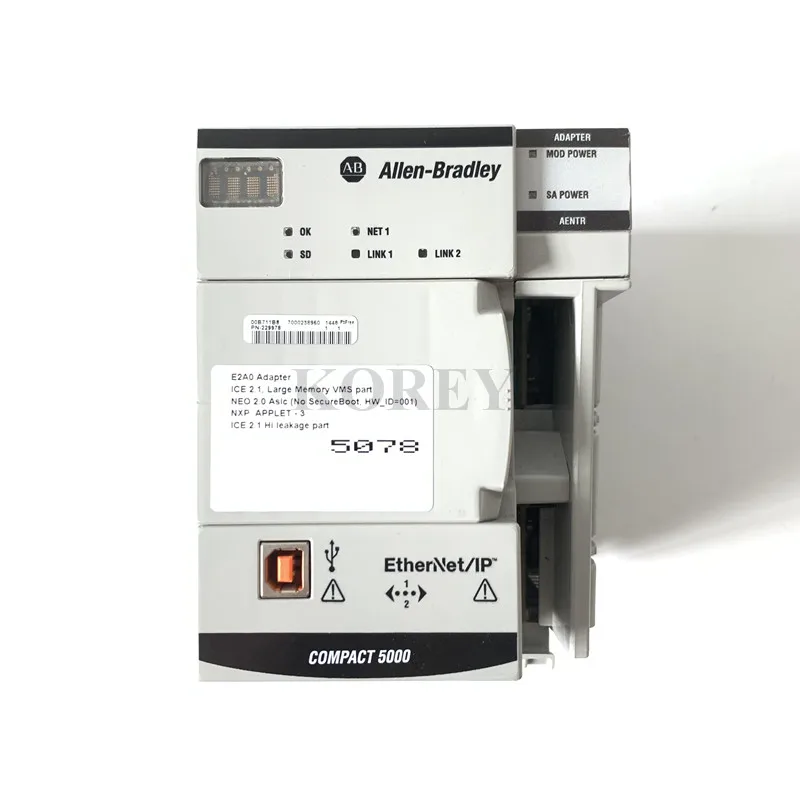 IN STOCK AB PLC MODULE 5069-AENTR
IN STOCK AB PLC MODULE 5069-AENTR