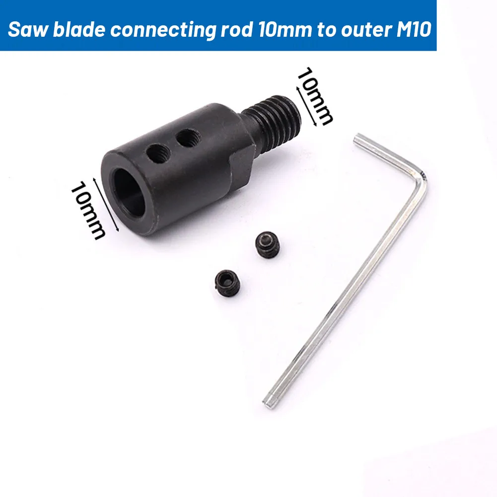 Saw Blade Connecting Shaft Connection Joints 1 Set M10 Saw Blade Adapter 5mm 6mm 8mm 10mm 12mm 14mm Connecting Rod
Saw Blade Connecting Shaft Connection Joints 1 Set M10 Saw Blade Adapter 5mm 6mm 8mm 10mm 12mm 14mm Connecting Rod