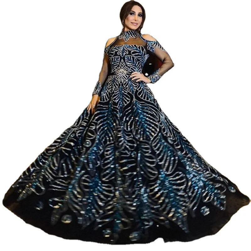 Luxury Dresses Long Woman Gown 2022 Sequins Robe De Soir Parties Oversized Bride Dress Party Gowns
Luxury Dresses Long Woman Gown 2022 Sequins Robe De Soir Parties Oversized Bride Dress Party Gowns