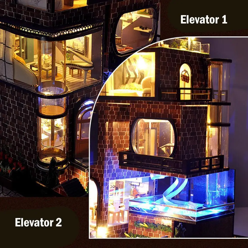 Diy Handmade Assembled Toy Model Mini Mini Dolls House Gift House Dolls Wood Kit Christmas House Assembled Toy Z7t1 
Diy Handmade Assembled Toy Model Mini Mini Dolls House Gift House Dolls Wood Kit Christmas House Assembled Toy Z7t1