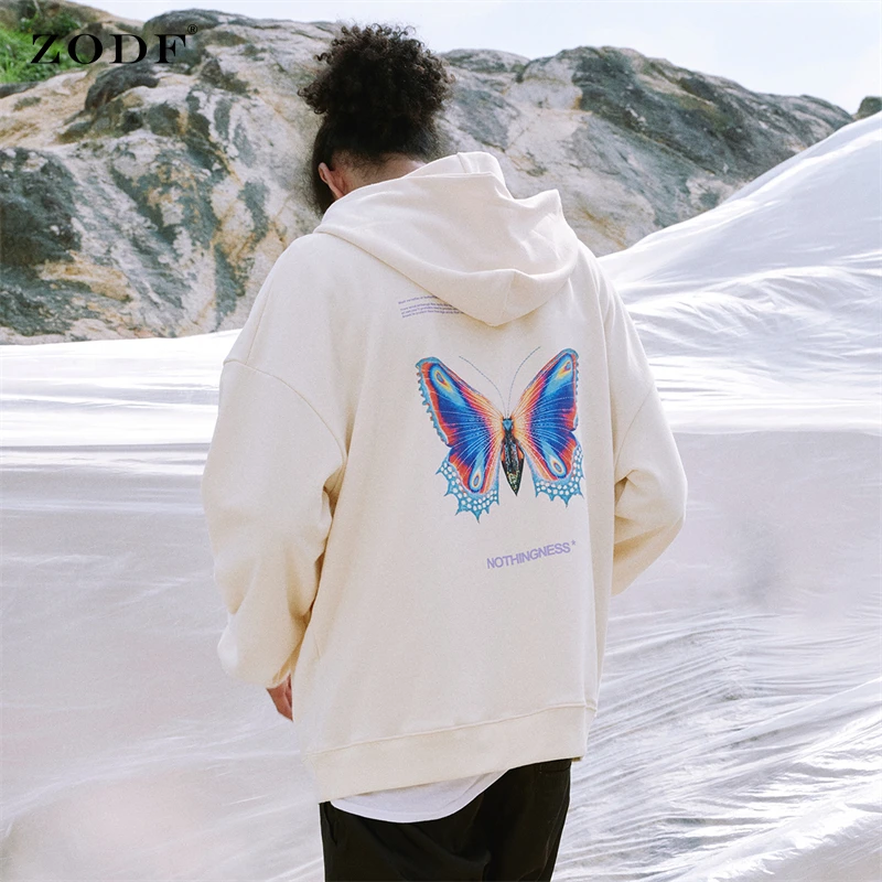 ZODF Trendy 2021 Men Autumn Hoodies Pullover Loose Unisex Butterfly Printing Hooded Sweatshirts Brand Streetwear EZ0001
ZODF Trendy 2021 Men Autumn Hoodies Pullover Loose Unisex Butterfly Printing Hooded Sweatshirts Brand Streetwear EZ0001