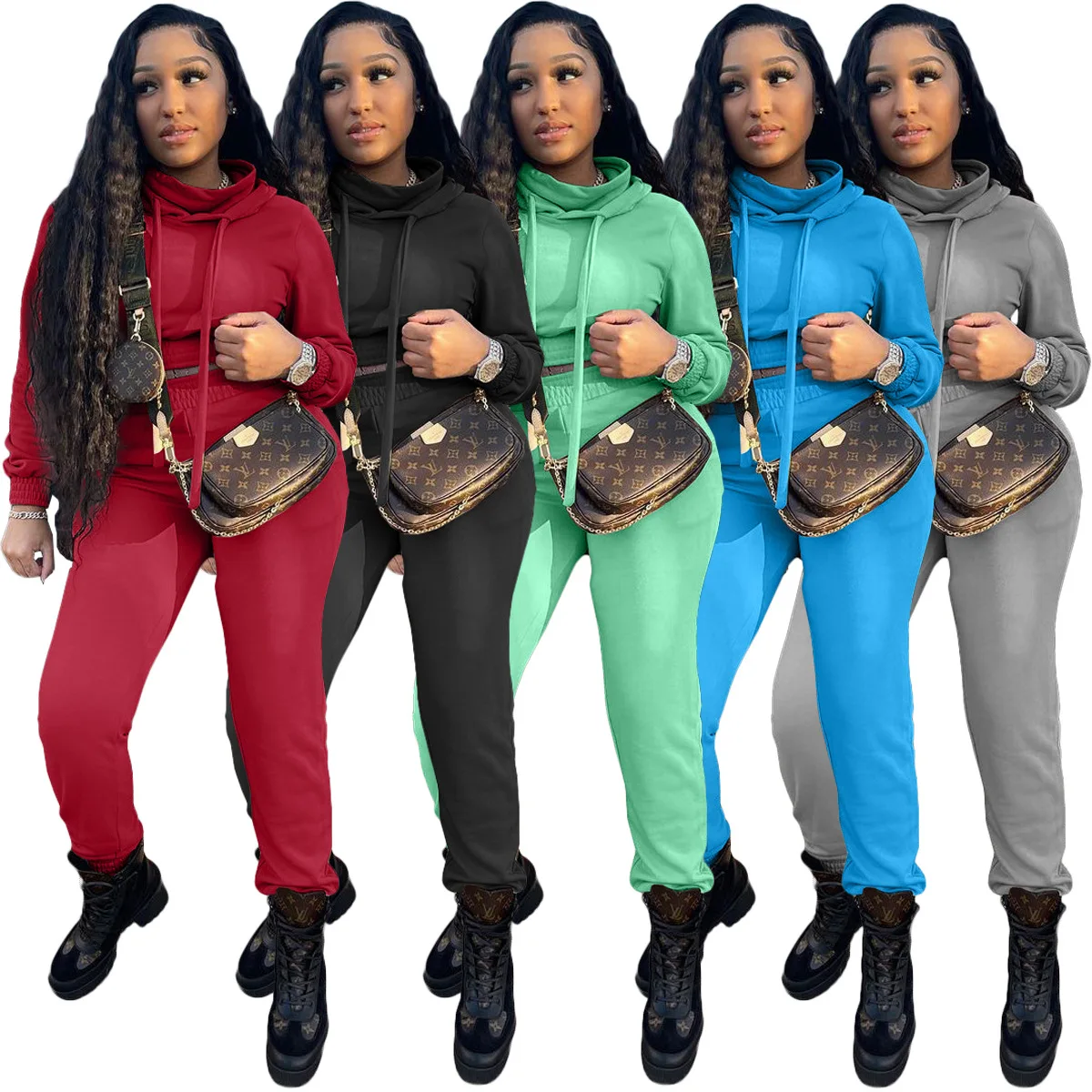 2021 Autumn And Winter Women Tracksuit Two Piece Set Solid Color Shirt And Long Pant Sportsuit Matching Set Outfit
2021 Autumn And Winter Women Tracksuit Two Piece Set Solid Color Shirt And Long Pant Sportsuit Matching Set Outfit