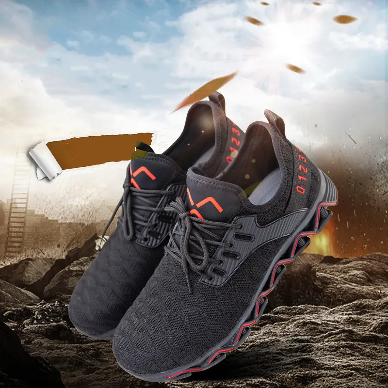 Work Safety Shoes Men Lightweight Breathable Soft Comfortable Steel Toe Work Shoes Anti-smashing Puncture Proof Wearable
Work Safety Shoes Men Lightweight Breathable Soft Comfortable Steel Toe Work Shoes Anti-smashing Puncture Proof Wearable