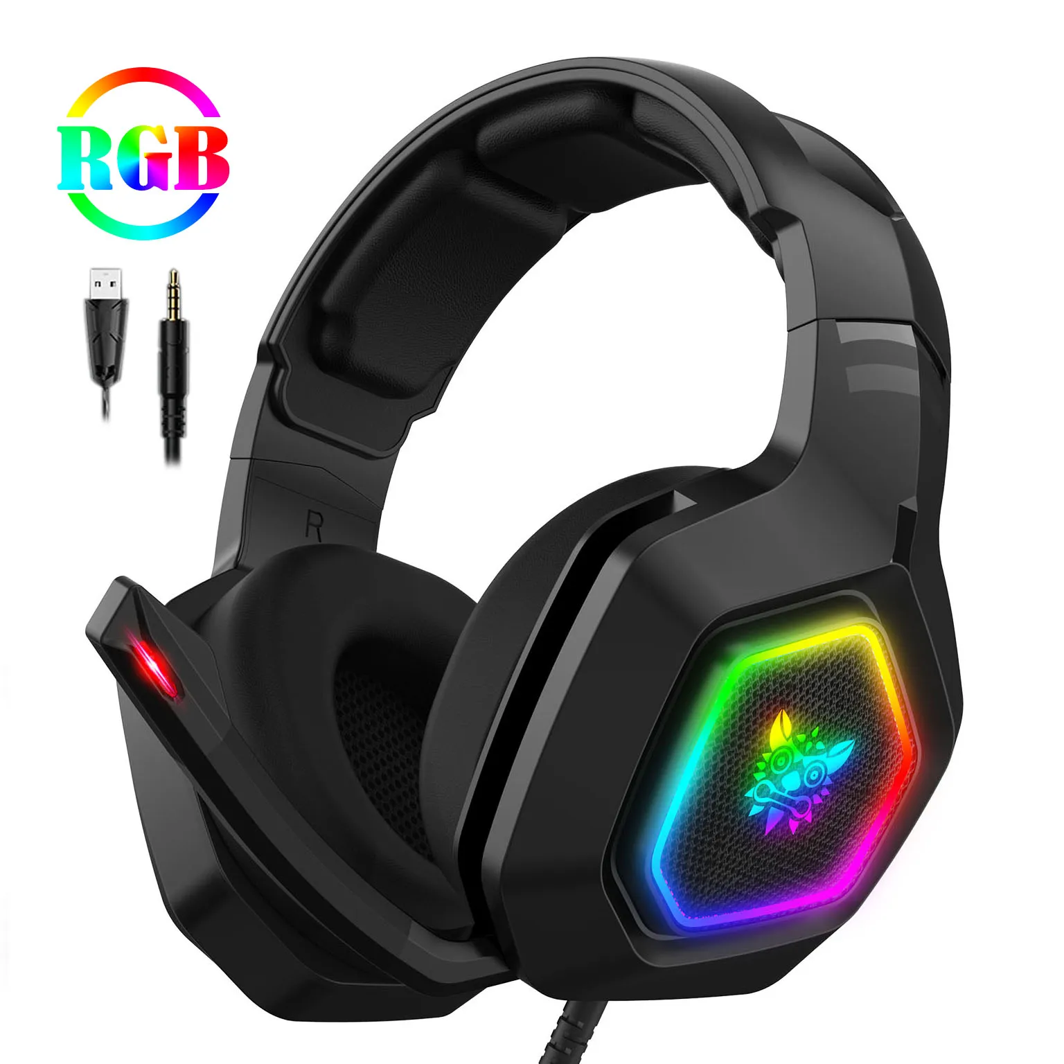 ONIKUMA K10 Head-Mounted gaming Headphone helmet Headset RGB Colorful Lighting with Microphonefor PC Phone PS4 XBOX Switch
ONIKUMA K10 Head-Mounted gaming Headphone helmet Headset RGB Colorful Lighting with Microphonefor PC Phone PS4 XBOX Switch