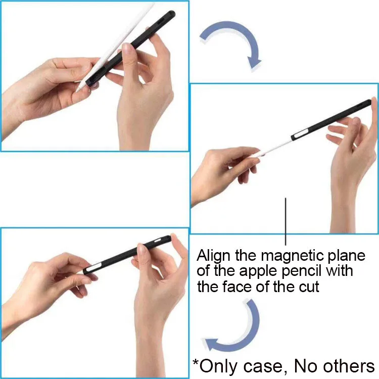Apple Pencil 2 Case Soft Silicone Holder Stylus Pen Cover Compatible For Ipad Tablet Touch pen Protective Case 2018 2020
Apple Pencil 2 Case Soft Silicone Holder Stylus Pen Cover Compatible For Ipad Tablet Touch pen Protective Case 2018 2020