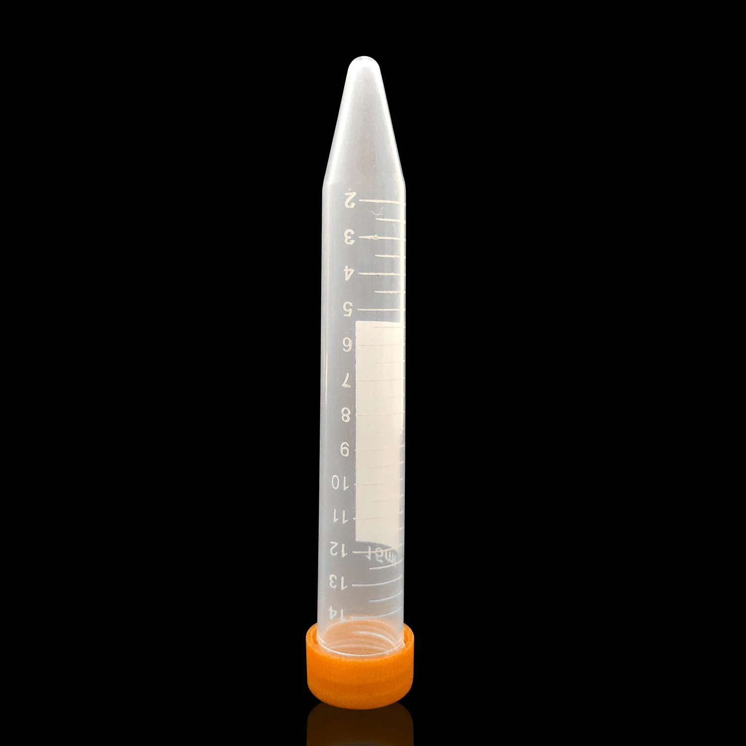 15ml Plastic Centrifuge Tubes, Conical Bottom, Graduated Marks, Yellow Screw Cap, Pack of 100pcs
15ml Plastic Centrifuge Tubes, Conical Bottom, Graduated Marks, Yellow Screw Cap, Pack of 100pcs