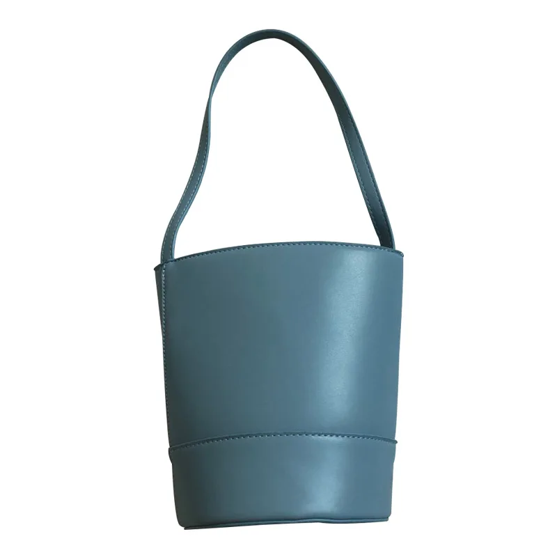 Vintage Portable Women Bucket Bags Solid Color PU Leather Female Shoulder Underarm Bag Fashion Design Ladies Tote Purse Handbags
Vintage Portable Women Bucket Bags Solid Color PU Leather Female Shoulder Underarm Bag Fashion Design Ladies Tote Purse Handbags