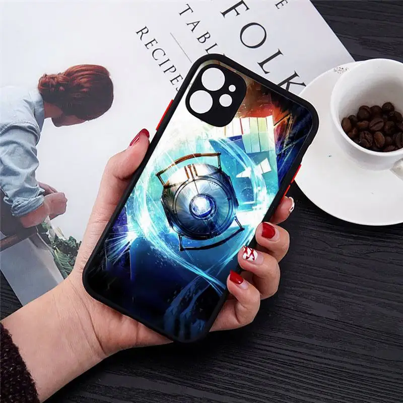 Art fashion new Portal Phone Case Transparent Matte for iPhone 7 8 11 12 s mini pro X XS XR MAX Plus cover funda
Art fashion new Portal Phone Case Transparent Matte for iPhone 7 8 11 12 s mini pro X XS XR MAX Plus cover funda