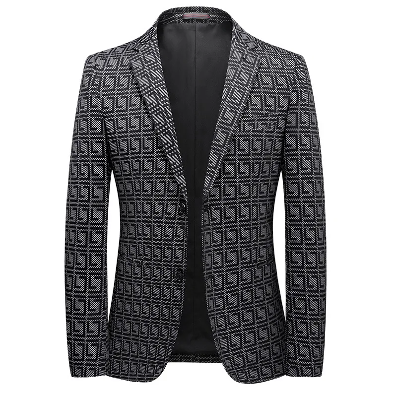 New Arrival Fashion Handsome Men Suit Jacket Youth Fashion Single Breasted Smart Casual Spring And Autumn Plus Size M-2XL3XL4XL
New Arrival Fashion Handsome Men Suit Jacket Youth Fashion Single Breasted Smart Casual Spring And Autumn Plus Size M-2XL3XL4XL