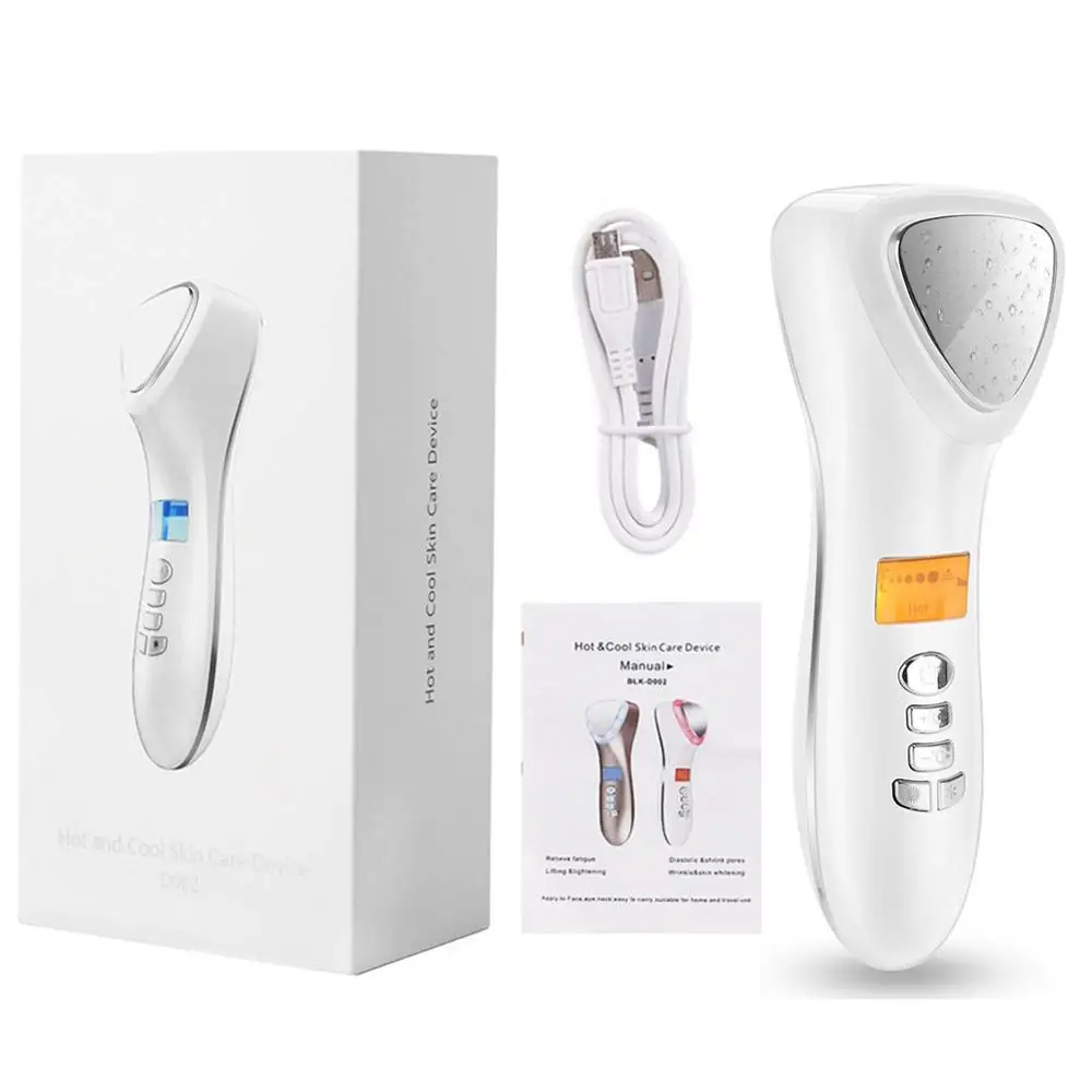 Cold Hot Hammer Facial Massager Skin Care Machine for Face Beauty Shrink pores Tighten Skin Acne Wrinkle Removal Beauty Device
Cold Hot Hammer Facial Massager Skin Care Machine for Face Beauty Shrink pores Tighten Skin Acne Wrinkle Removal Beauty Device