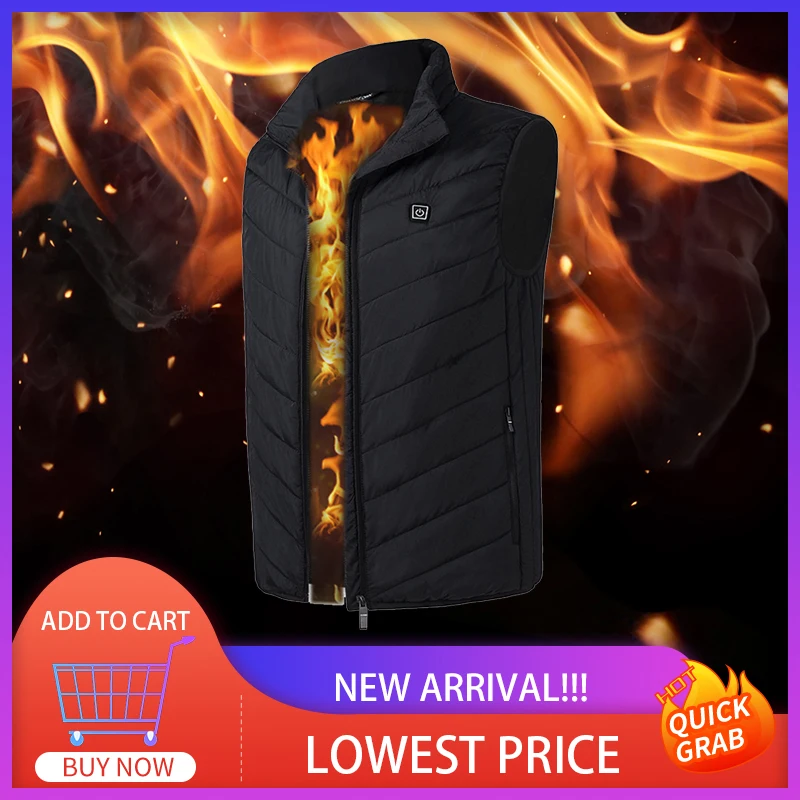 Heated Vest Men Women Heated Jacket Heating Vest Thermal Clothing Vest Winter Warmer Heating Jacket Outdoor Equipment Asian Size
Heated Vest Men Women Heated Jacket Heating Vest Thermal Clothing Vest Winter Warmer Heating Jacket Outdoor Equipment Asian Size