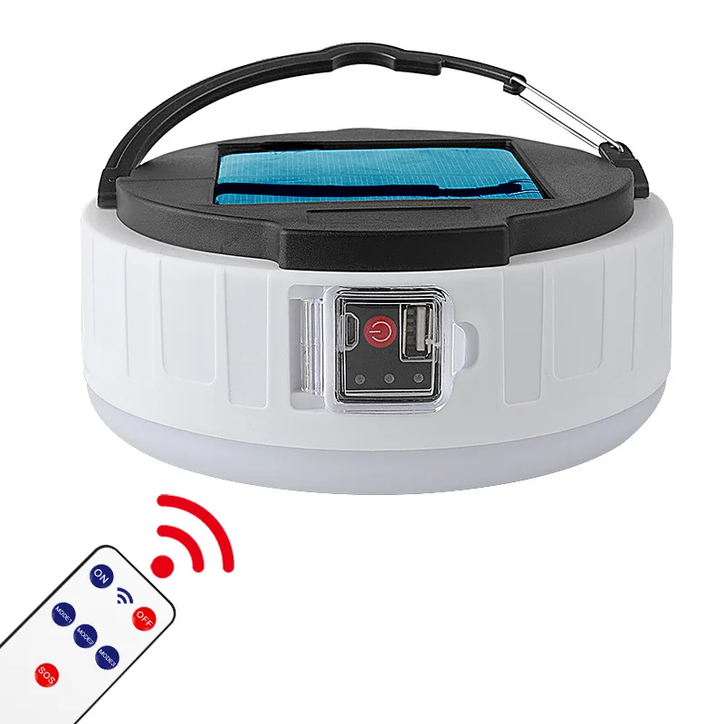 Solar Camping Lantern LED Outdoor Light USB Rechargeable Emergency Lights Power Bank Remote Control for Camping Hiking Fishing
Solar Camping Lantern LED Outdoor Light USB Rechargeable Emergency Lights Power Bank Remote Control for Camping Hiking Fishing