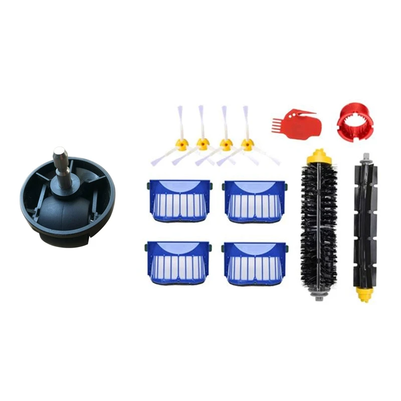 Top Deals 2 Set Vacuum Cleaner Parts: 1 Pcs Front Wheel/Caster Assembly & 1 Set Main Brush Filter Replacement Parts
Top Deals 2 Set Vacuum Cleaner Parts: 1 Pcs Front Wheel/Caster Assembly & 1 Set Main Brush Filter Replacement Parts