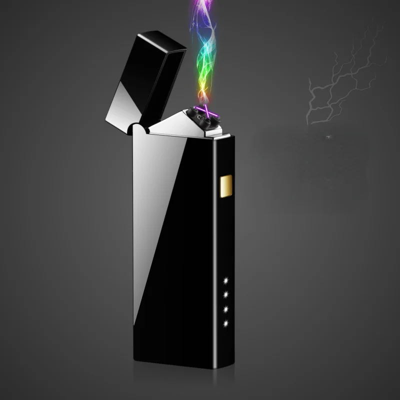 2021 Latest Windproof Lighter USB Charging Dual Arc Power Display Cigarette
2021 Latest Windproof Lighter USB Charging Dual Arc Power Display Cigarette