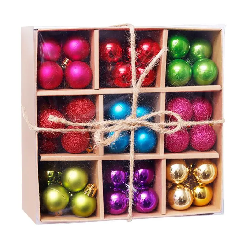 1 Box 3cm/99 Pcs Christmas Balls Ornaments Holiday Party Wedding Xmas Tree Decor New 2020
1 Box 3cm/99 Pcs Christmas Balls Ornaments Holiday Party Wedding Xmas Tree Decor New 2020