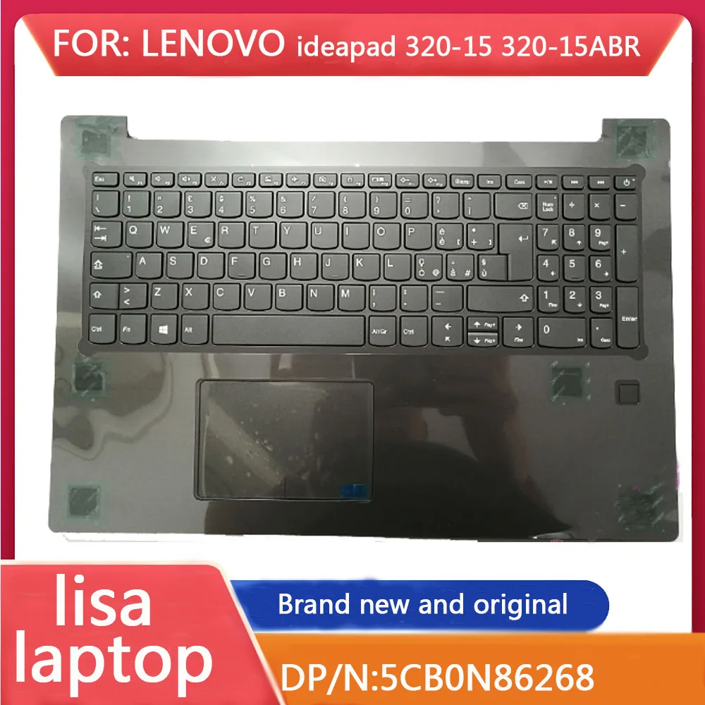 For Lenovo ideapad 320-15 320-15abr Palm Pad Shell Keyboard Baffle Cover Fingerprint Touch Pad Italian 5cb0n86268 Gray Brand New
For Lenovo ideapad 320-15 320-15abr Palm Pad Shell Keyboard Baffle Cover Fingerprint Touch Pad Italian 5cb0n86268 Gray Brand New