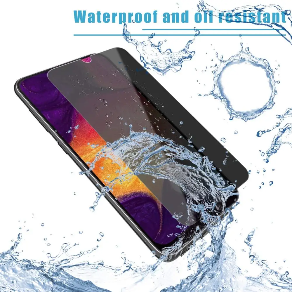 9H 2.5D Privacy Protective Tempered Glass For Doogee Y8 Y8C N20 Anti Spy Screen Protector Y9 Plus film | Мобильные телефоны и