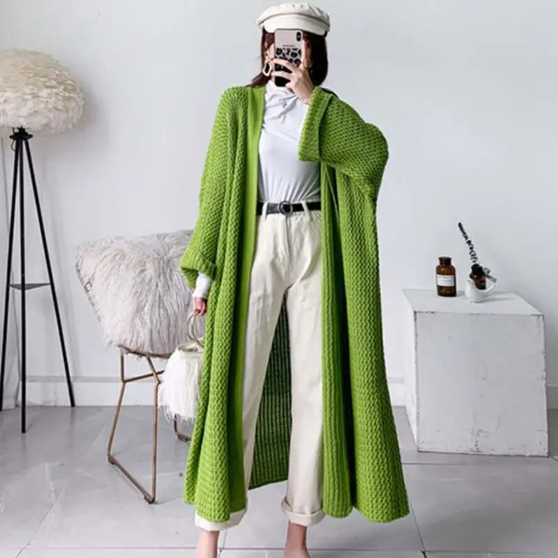 y Wind Over The Knee Thick Line Plus Size Sweater Coat Women Thick Loose Long Knitted Cardigan Laz
y Wind Over The Knee Thick Line Plus Size Sweater Coat Women Thick Loose Long Knitted Cardigan Laz