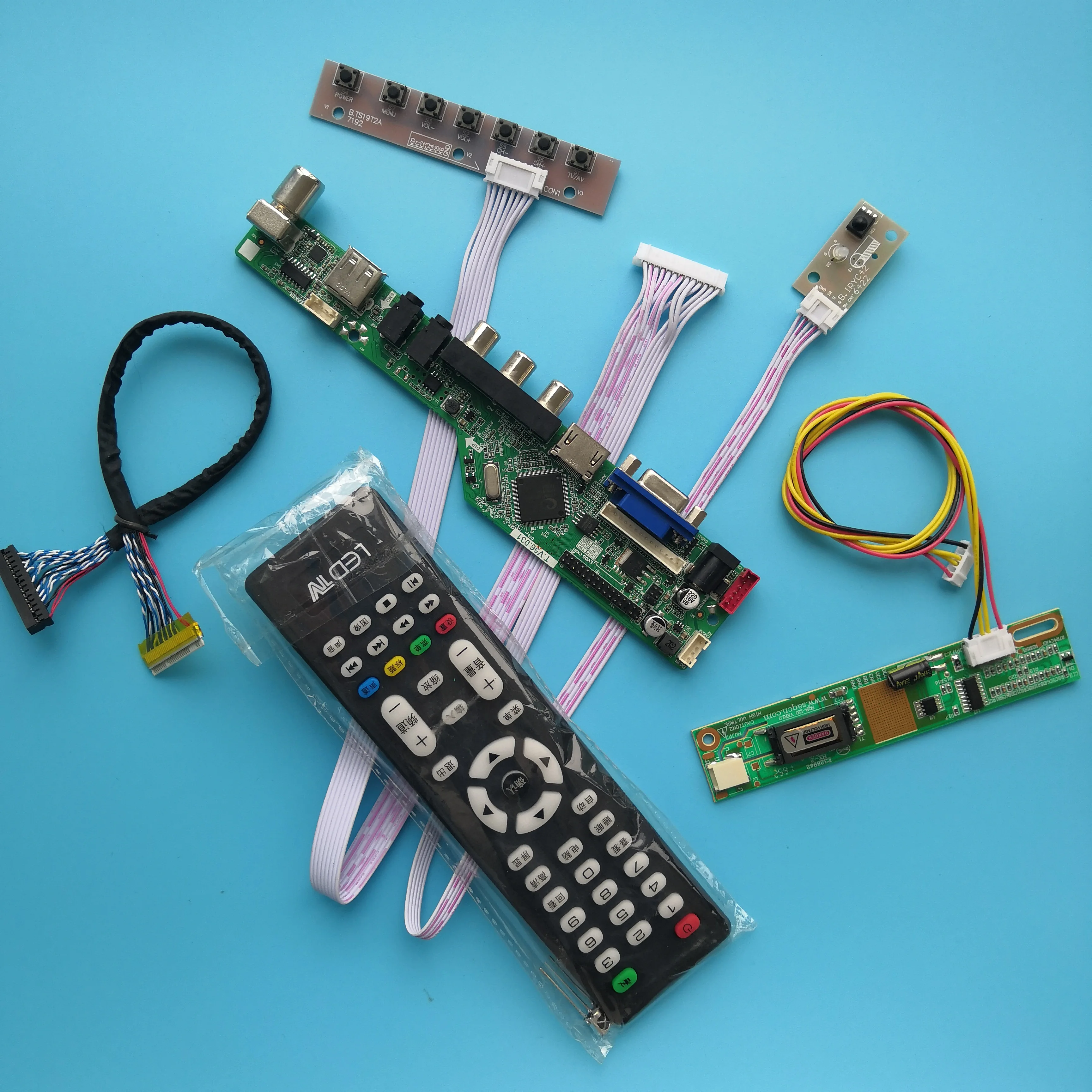 for LTN141X8 L02 1 lamps 14.1" Digital Signal Resolution 20pin Controller Board Module TV Mother Board AV VGA 1024X768
for LTN141X8 L02 1 lamps 14.1" Digital Signal Resolution 20pin Controller Board Module TV Mother Board AV VGA 1024X768