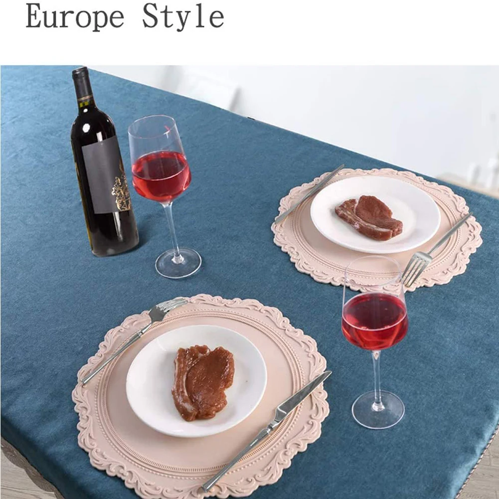 Northern Europe Macrame Cup Embossed Heat Insulation Table Mat Pattern Table Mats Heat Resistant Silicone Mat Drink Cup Coasters
Northern Europe Macrame Cup Embossed Heat Insulation Table Mat Pattern Table Mats Heat Resistant Silicone Mat Drink Cup Coasters