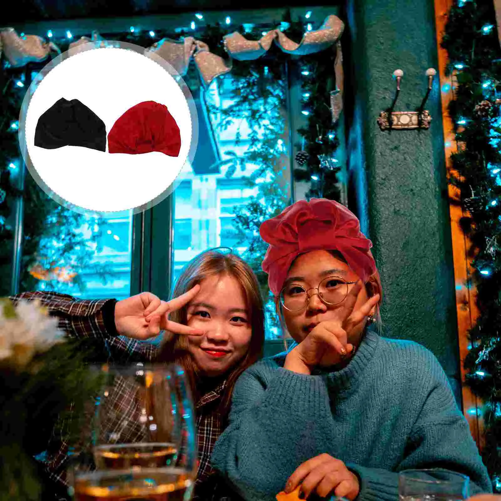 2 шт., эластичные шляпы с широкими полями для девочек 
2 шт., эластичные шляпы с широкими полями для девочек