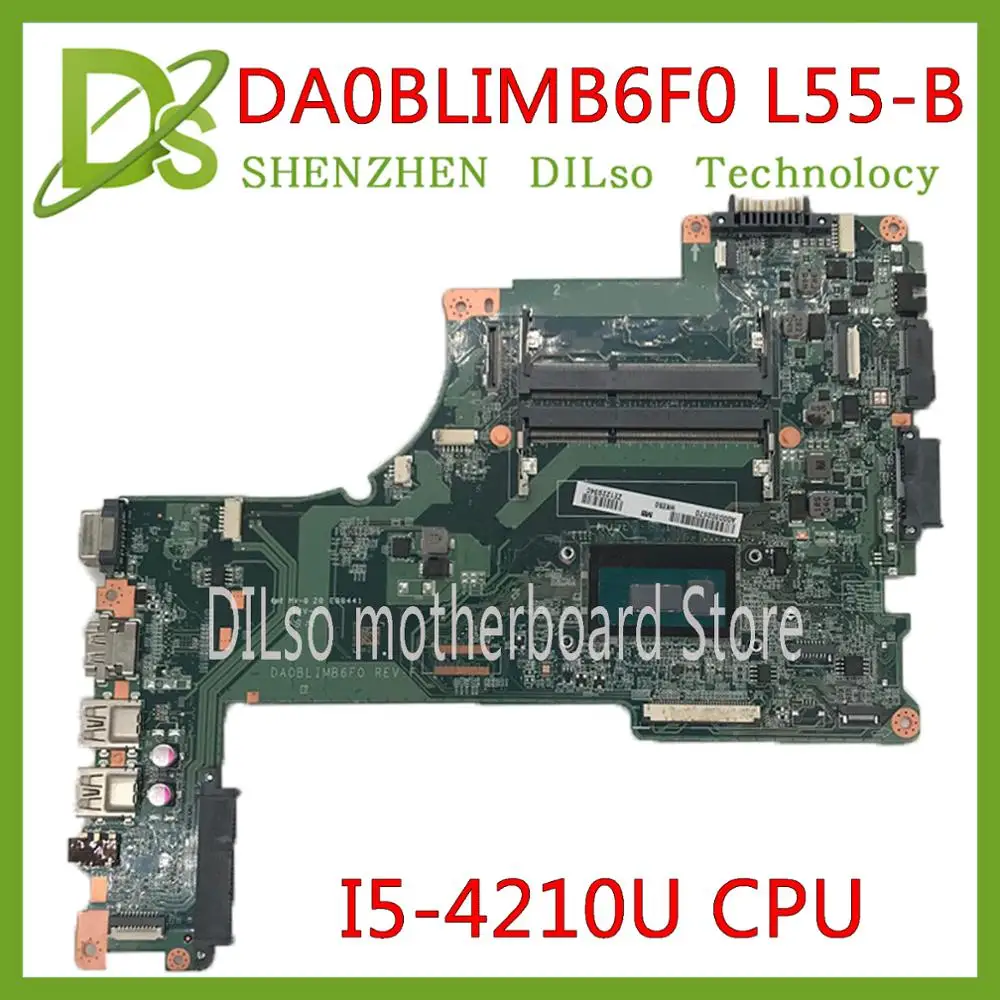 KEFU DA0BLIMB6F0 для Toshiba Satellite S50 S55 S50T-B S50-B S55-B L55-B материнская плата I5-4210U CPU DA0BLIMB6F0 работа 100% оригинал
KEFU DA0BLIMB6F0 для Toshiba Satellite S50 S55 S50T-B S50-B S55-B L55-B материнская плата I5-4210U CPU DA0BLIMB6F0 работа 100% оригинал