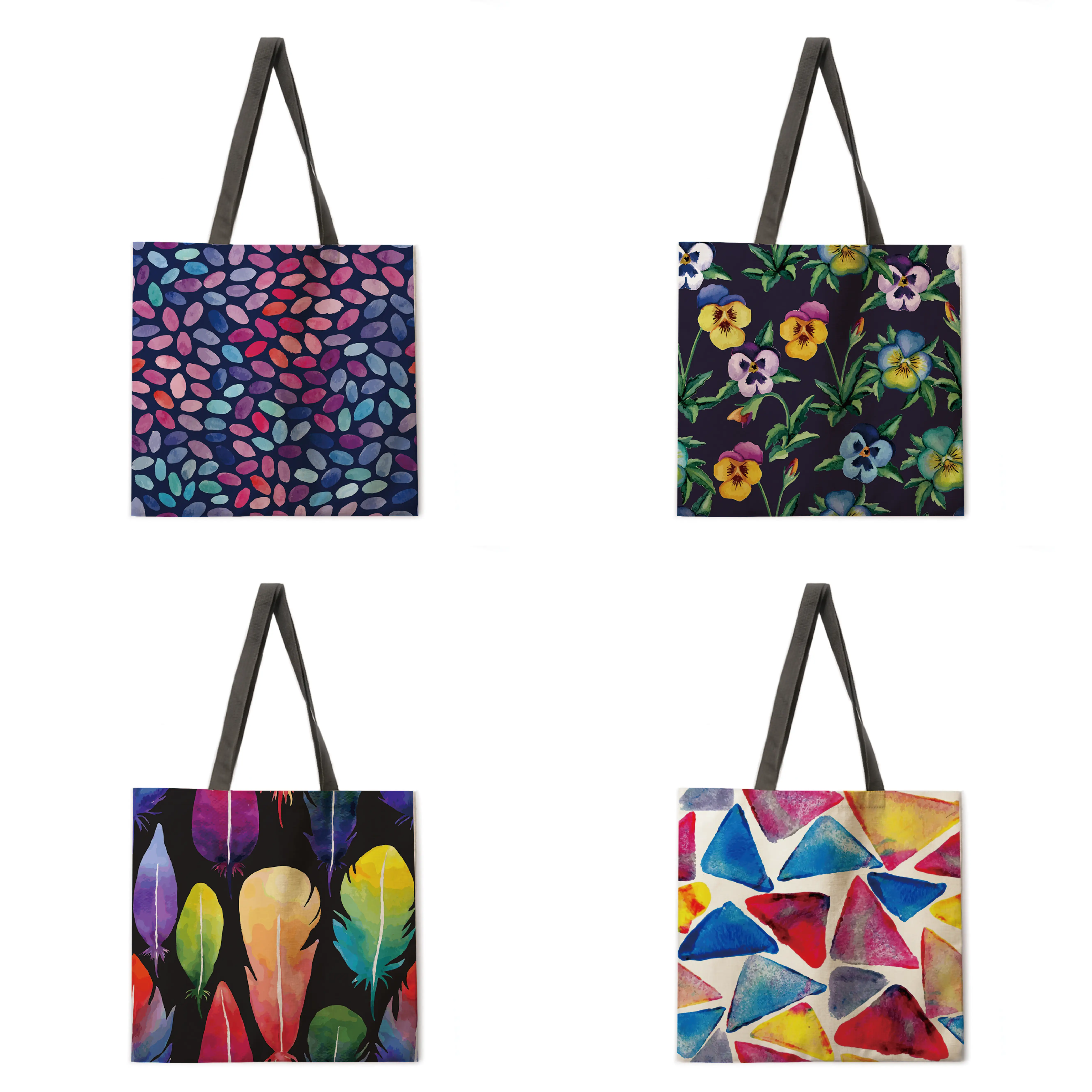 Foldable shopping bag colorful flora and fauna tote bag ladies shoulder bag tote bag leisure handbag outdoor beach handbag
Foldable shopping bag colorful flora and fauna tote bag ladies shoulder bag tote bag leisure handbag outdoor beach handbag