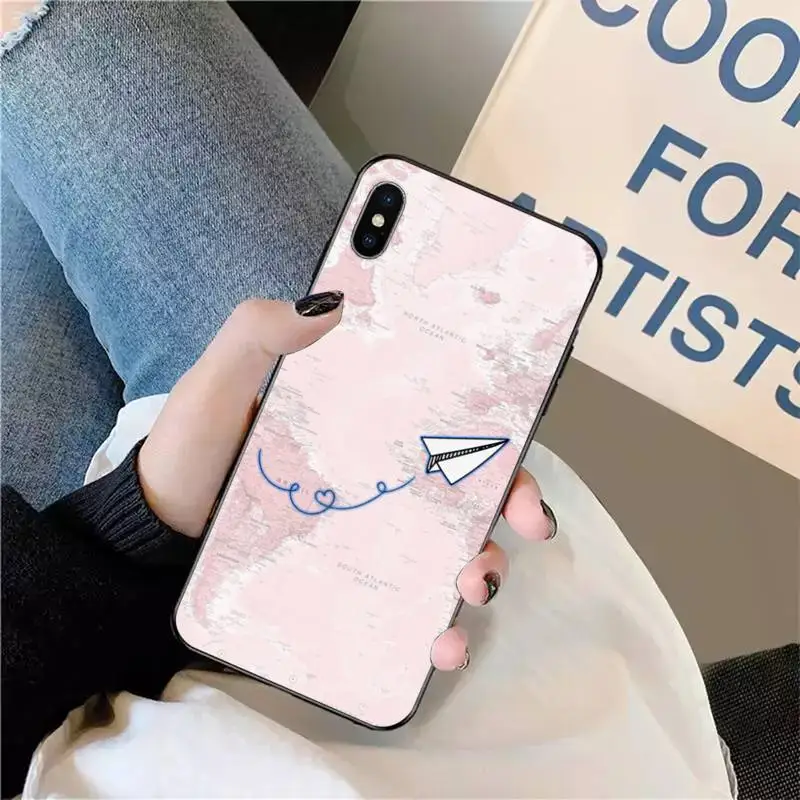 World map travel Phone Case for iPhone 11 12 pro XS MAX 8 7 6 6S Plus X 5S SE 2020 XR mini
World map travel Phone Case for iPhone 11 12 pro XS MAX 8 7 6 6S Plus X 5S SE 2020 XR mini