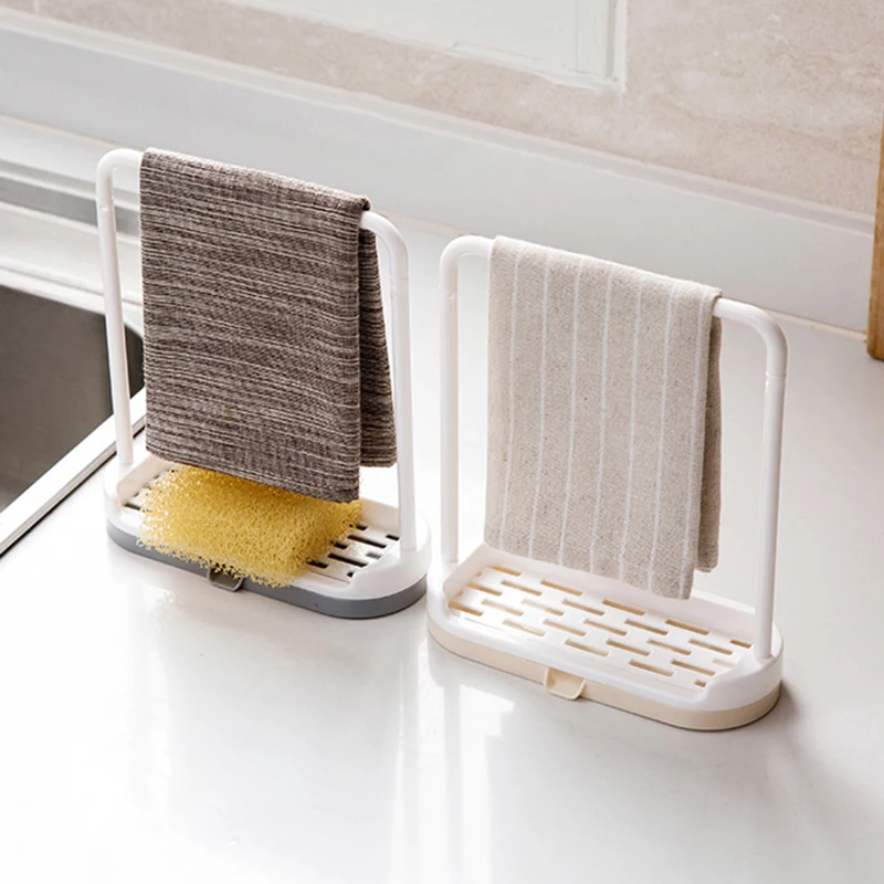 Storage Holders Racks Kitchen Standing rag hanger Punch-free counter top Sink dishcloth sponge drain rack pool rack organizer
Storage Holders Racks Kitchen Standing rag hanger Punch-free counter top Sink dishcloth sponge drain rack pool rack organizer