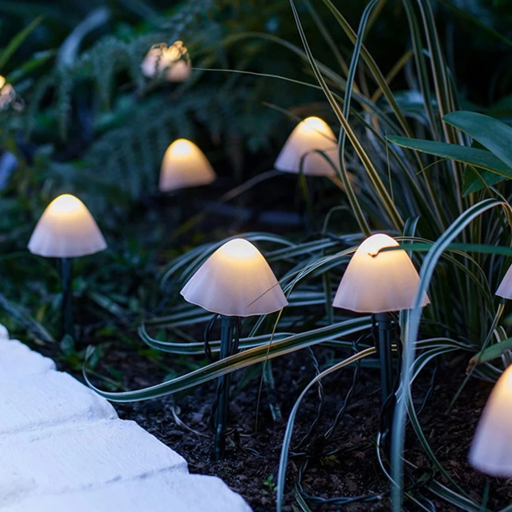 Solar Powered String Lights for Garden Decoration, IP65 Waterproof Lights and Mushrooms Lamp, for Patio and Outdoors LED
Solar Powered String Lights for Garden Decoration, IP65 Waterproof Lights and Mushrooms Lamp, for Patio and Outdoors LED