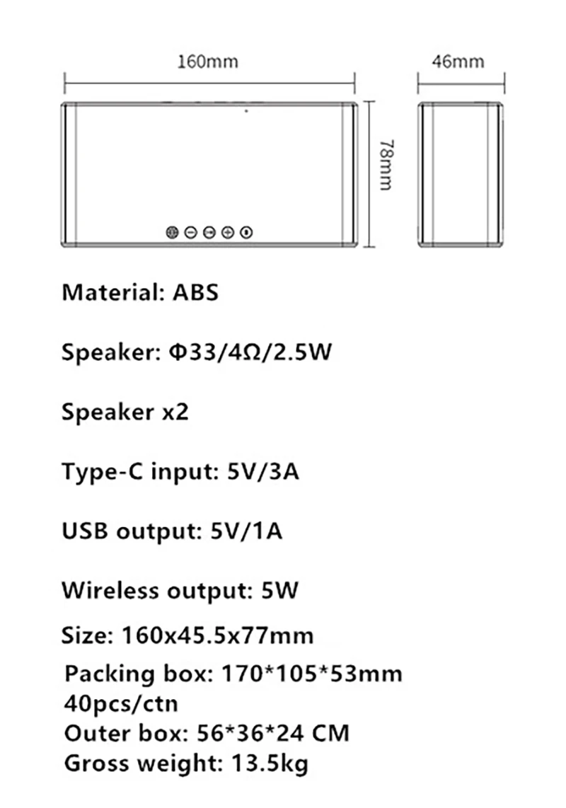 Electric LED Alarm Clock With Phone Wireless Charger Desktop Digital Thermometer Clock HD Mirror Clock With Date 12/24 H Switch
Electric LED Alarm Clock With Phone Wireless Charger Desktop Digital Thermometer Clock HD Mirror Clock With Date 12/24 H Switch