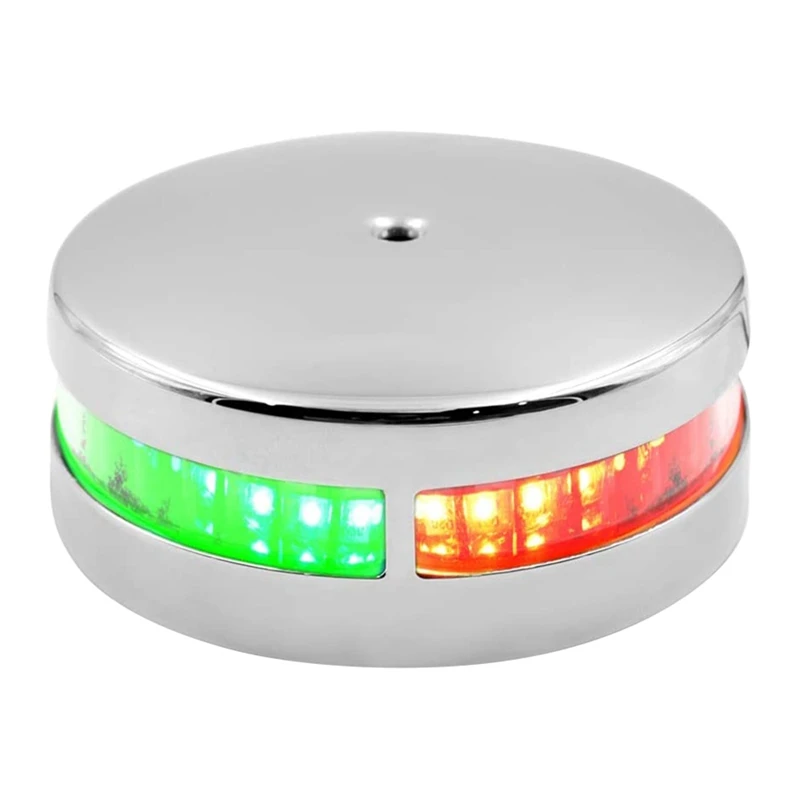Boat Light Bi-Color Bow Light LED Navigation Lights Red & Green Stainless Steel for Marine Boat Pontoon Yacht 
Boat Light Bi-Color Bow Light LED Navigation Lights Red & Green Stainless Steel for Marine Boat Pontoon Yacht