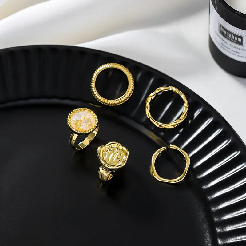 Contracted irregular female fashion suits ring ins tide restoring ancient ways cold wind index finger ring small openings
Contracted irregular female fashion suits ring ins tide restoring ancient ways cold wind index finger ring small openings