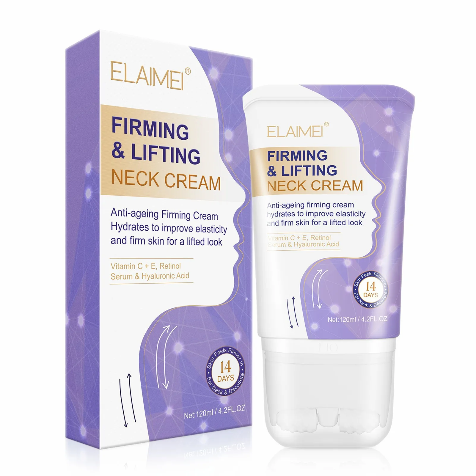 120ml Neck Cream Skin Care Anti-wrinkle Whitening Moisturizing Firming Neck Care Health Neck Skin Delicate And Slippery
120ml Neck Cream Skin Care Anti-wrinkle Whitening Moisturizing Firming Neck Care Health Neck Skin Delicate And Slippery