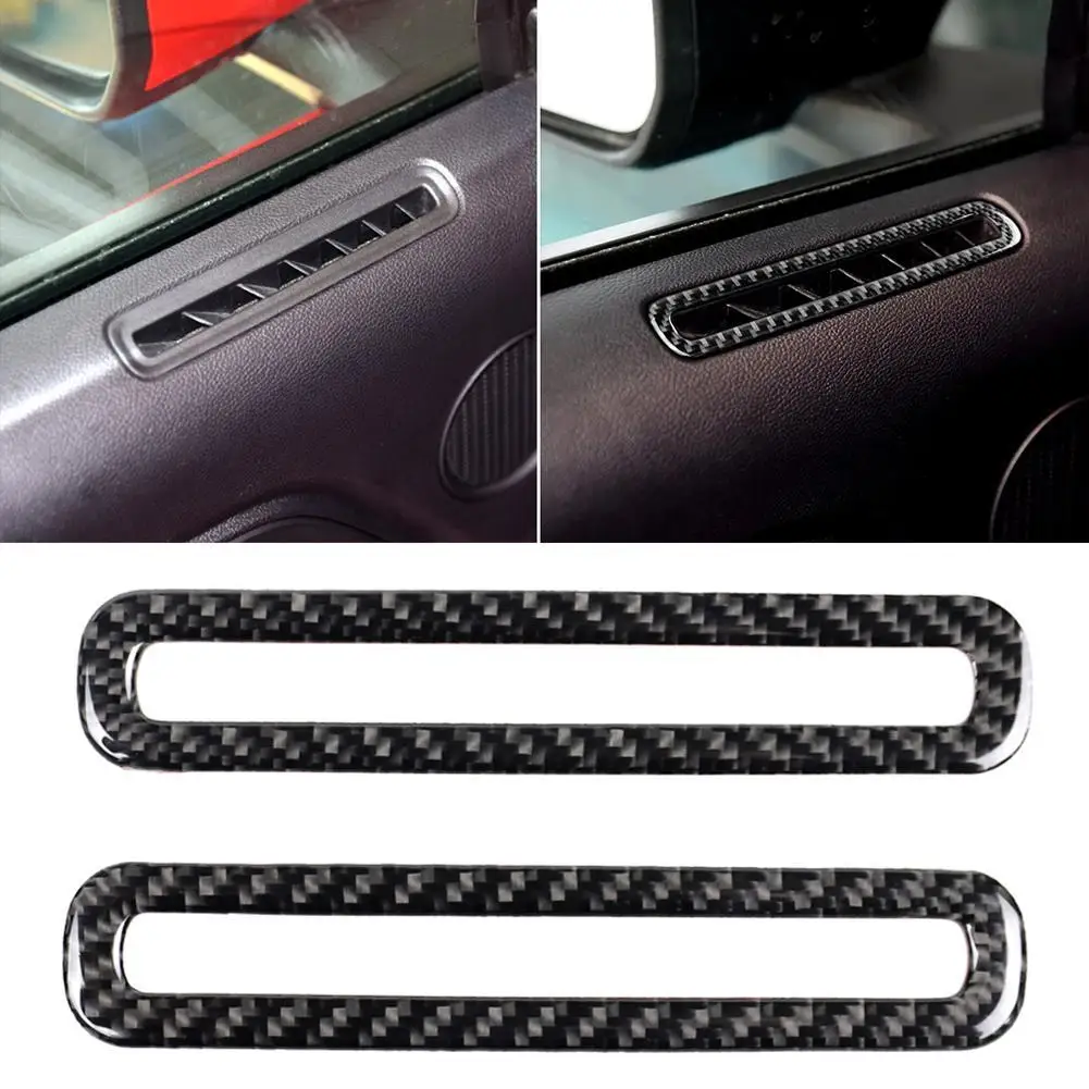 80% HOT SALES!!!1 Pair Carbon Fiber Car Door Air Outlet Stickers Cover Decor for Ford Mustang
80% HOT SALES!!!1 Pair Carbon Fiber Car Door Air Outlet Stickers Cover Decor for Ford Mustang