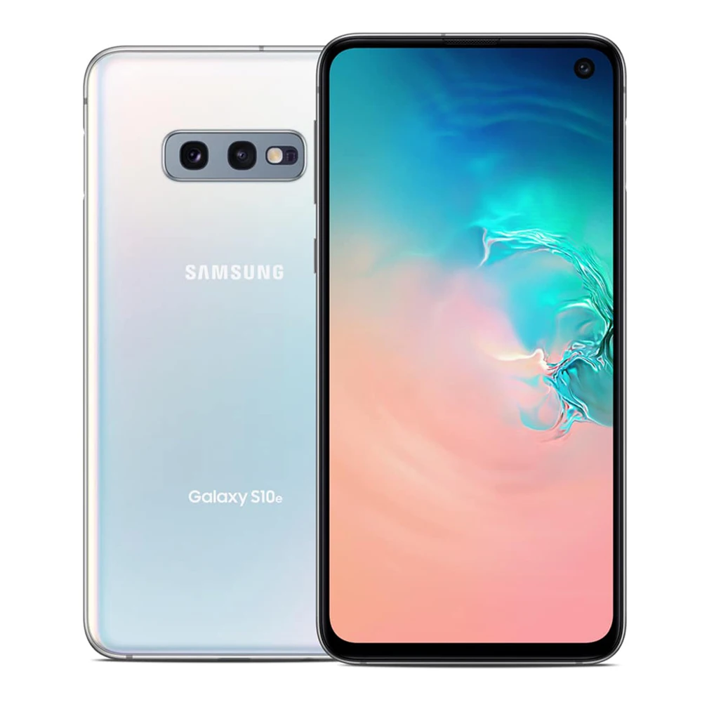 Samsung Galaxy S10e оригинальный LTE Android мобильный телефон Snapdragon 855 Octa Core 5 8 &quot16MP & 12MP 6 ГБ