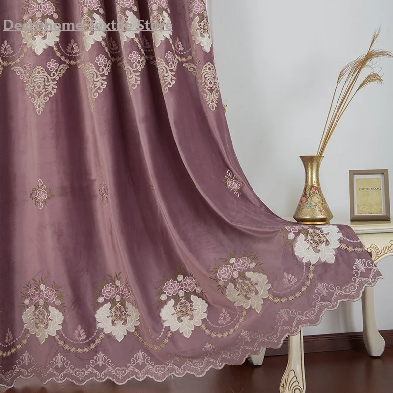 European-style Water-soluble Embroidered Curtains for Living Room Bedroom Study Blackout Curtains Simple Jacquard Curtains
European-style Water-soluble Embroidered Curtains for Living Room Bedroom Study Blackout Curtains Simple Jacquard Curtains