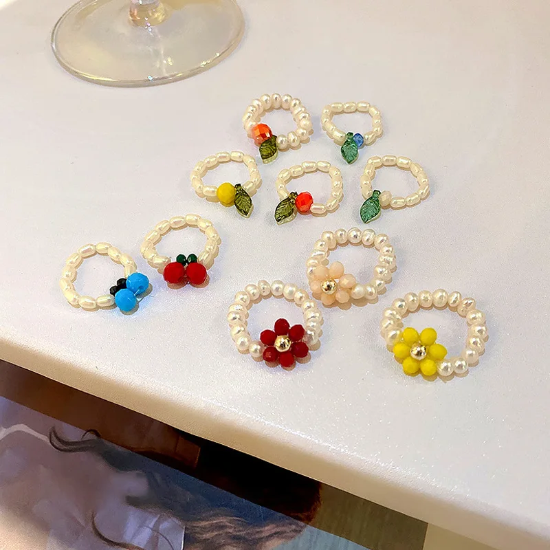 Bohemia Korean Colorful Bohemia Small Flower Ring Handmade Multi Beaded Rice Beads Ring For Women Beach Jewelry Gifts
Bohemia Korean Colorful Bohemia Small Flower Ring Handmade Multi Beaded Rice Beads Ring For Women Beach Jewelry Gifts