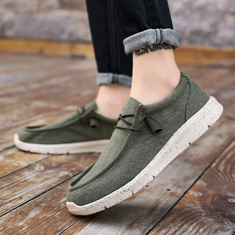 Men Casual Canvas Loafers Shoes 2020 Summer Soft Breathable Non-slip Shoes Lightweight Male Slip-on Flat Shoe Plus Size 39-48
Men Casual Canvas Loafers Shoes 2020 Summer Soft Breathable Non-slip Shoes Lightweight Male Slip-on Flat Shoe Plus Size 39-48