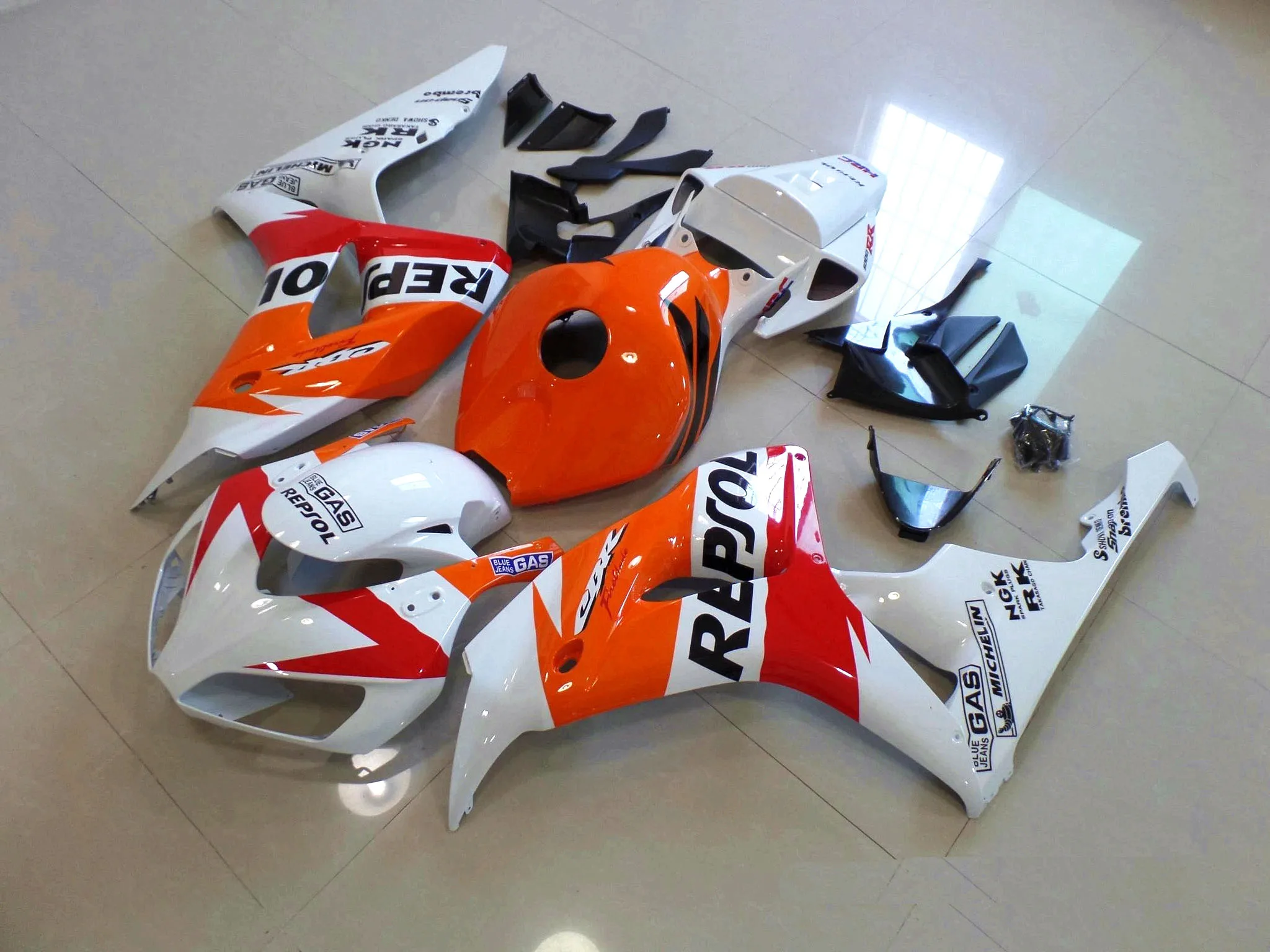 Motorcycle Fairings Kit Fit For Cbr1000rr 2006-2007 Bodywork Set Abs Injection Red White
Motorcycle Fairings Kit Fit For Cbr1000rr 2006-2007 Bodywork Set Abs Injection Red White