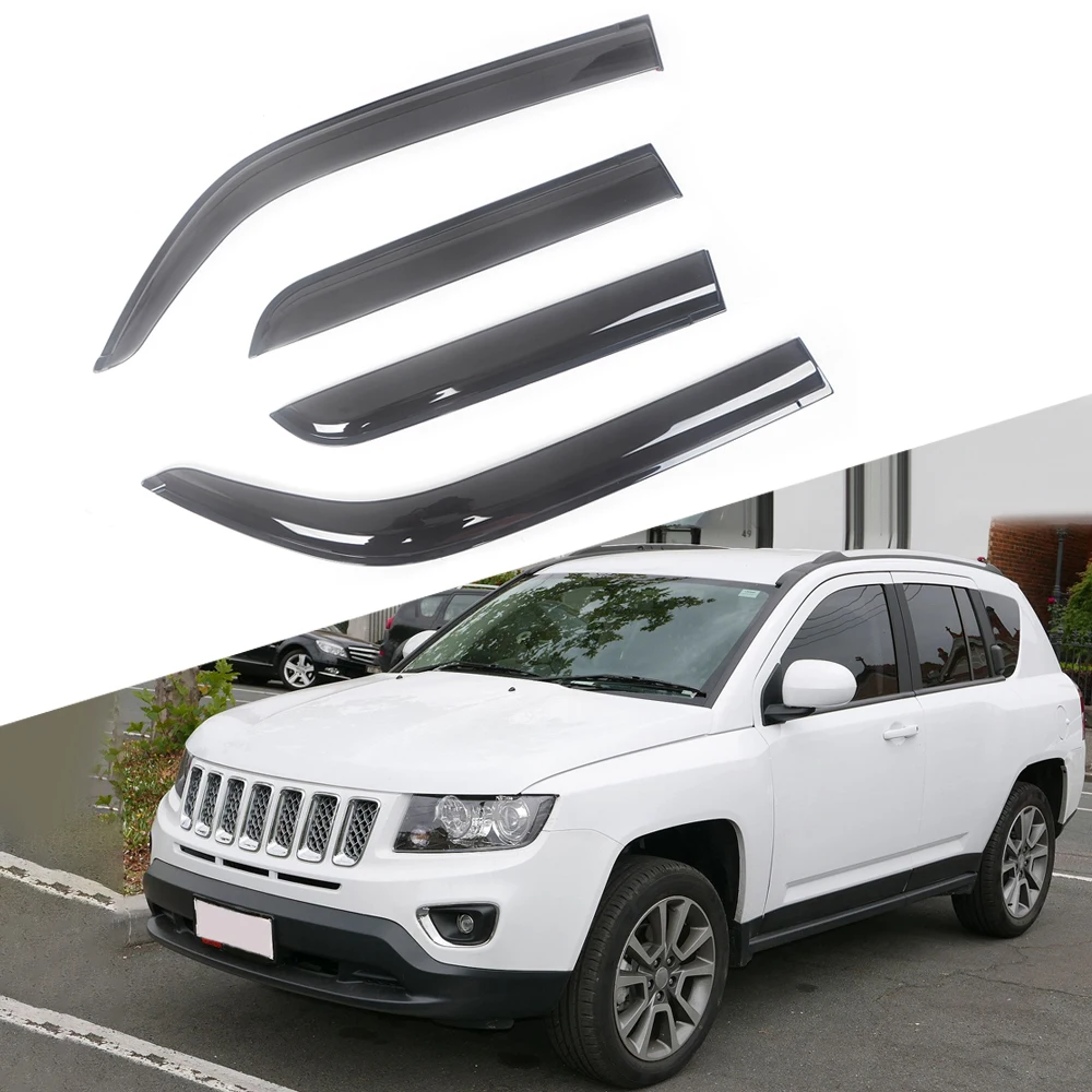 Ветровые дефлекторы для боковых окон автомобиля Jeep Compass 2007-2021, козырек от дождя для двери, козырек для вентиляционных отверстий, козырек от т...
Ветровые дефлекторы для боковых окон автомобиля Jeep Compass 2007-2021, козырек от дождя для двери, козырек для вентиляционных отверстий, козырек от т...