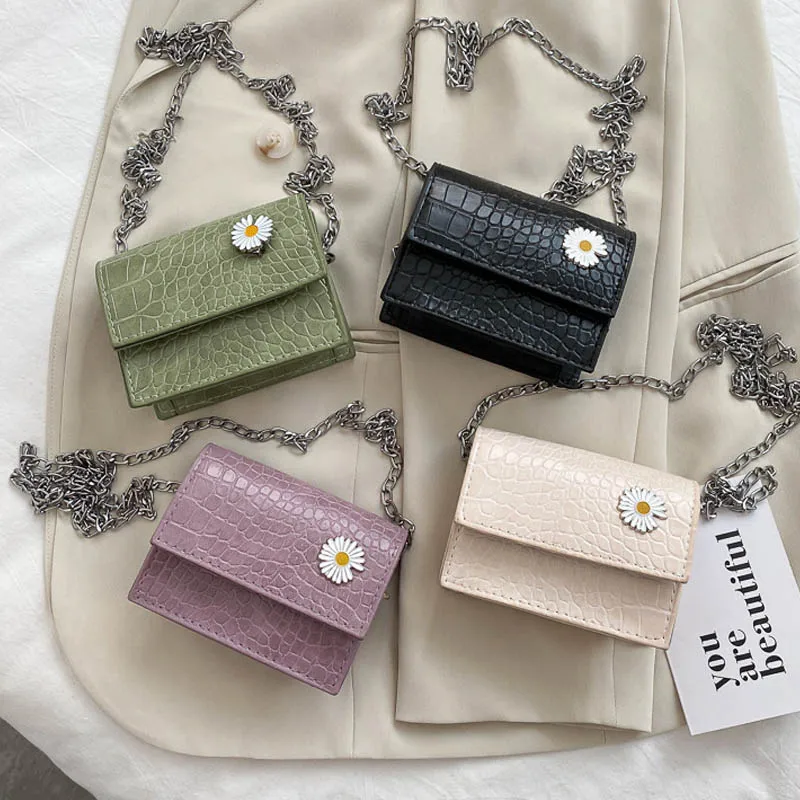 CASMOR Flag Bag Women 2020 New PU Small Shoulder Bag Flowers Fashion Crocodile Pattern Designer Chains Daily Crossbody Bags Lady
CASMOR Flag Bag Women 2020 New PU Small Shoulder Bag Flowers Fashion Crocodile Pattern Designer Chains Daily Crossbody Bags Lady