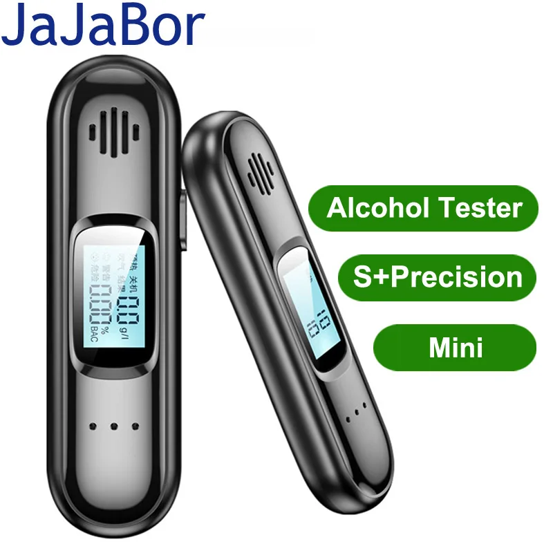 JaJaBor Professional Alcohol Tester No-Contact Rechargeable High Accuracy LED Screen Digital Display Breath Alcohol Detector
JaJaBor Professional Alcohol Tester No-Contact Rechargeable High Accuracy LED Screen Digital Display Breath Alcohol Detector