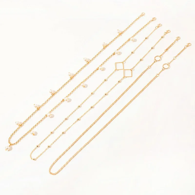 Chains & Lanyards BZ2413-W 3pcs Metal Pearl Mask Chain Set Mask Anti-lost Chain Set Glasses chain Mask chain
Chains & Lanyards BZ2413-W 3pcs Metal Pearl Mask Chain Set Mask Anti-lost Chain Set Glasses chain Mask chain