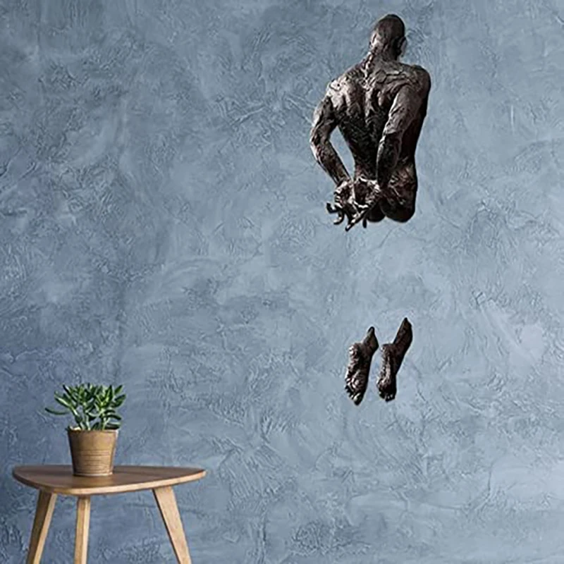 Antique Wall Human Sculpture Interior Ornaments Hanging Bedroom Decoration Pendant Home Funny Crafts Wall Art Resin Statue Black
Antique Wall Human Sculpture Interior Ornaments Hanging Bedroom Decoration Pendant Home Funny Crafts Wall Art Resin Statue Black