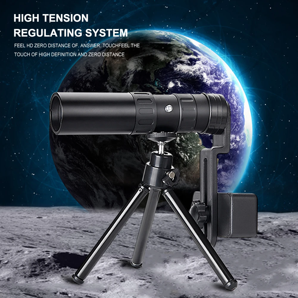 10-300X Zoom Powerful Monocular Binoculars Long Range Professional Monocular Telescope HD 4K High Quality BAK4-Prisms forCamping
10-300X Zoom Powerful Monocular Binoculars Long Range Professional Monocular Telescope HD 4K High Quality BAK4-Prisms forCamping