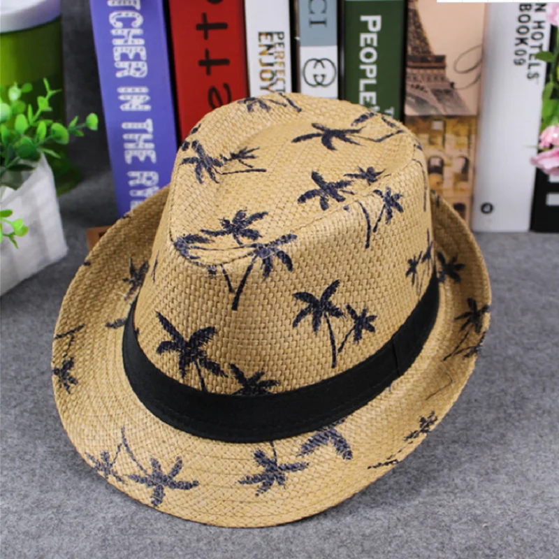 Summer Ladies Sun Hat Maple Leaf Print Men's Straw Hat Girl Retro Beach Panama Curl Hat Chapeu Feminino Jazz Fedora Hat
Summer Ladies Sun Hat Maple Leaf Print Men's Straw Hat Girl Retro Beach Panama Curl Hat Chapeu Feminino Jazz Fedora Hat