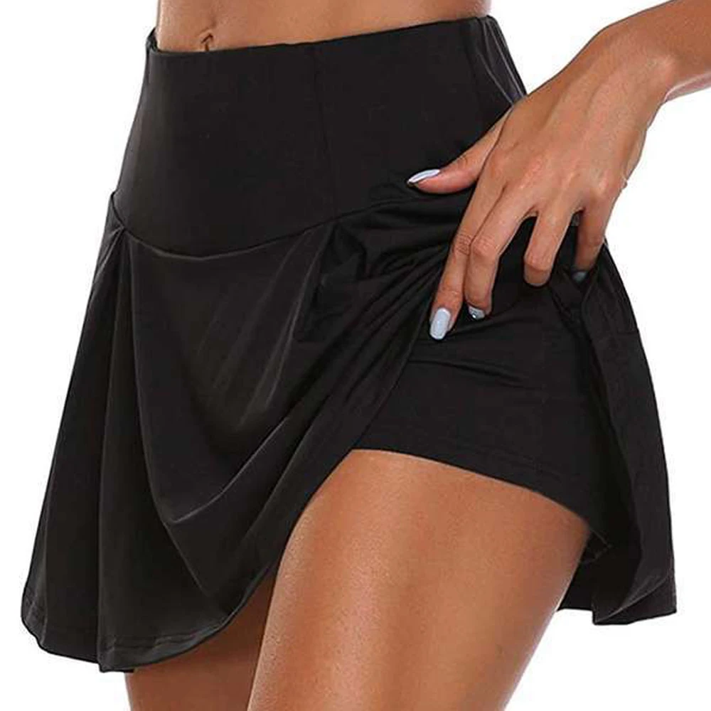 2020 Women Sports Tennis Dance Fitness Quick Drying Solid Female Tennis Running Skort Skirt Active Athletic Yoga Fitness Skirts
2020 Women Sports Tennis Dance Fitness Quick Drying Solid Female Tennis Running Skort Skirt Active Athletic Yoga Fitness Skirts