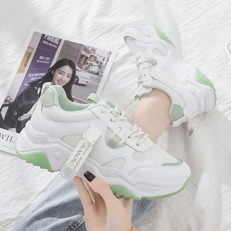 Dad Shoes Spring/Summer 2020 New Breathable Mesh Surface Shoes Casual Sneakers Student Running Shoes Women's Shoes
Dad Shoes Spring/Summer 2020 New Breathable Mesh Surface Shoes Casual Sneakers Student Running Shoes Women's Shoes