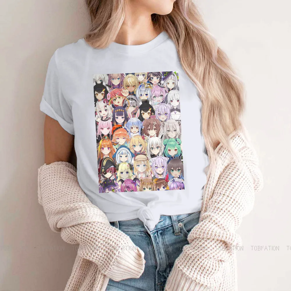 Members Vtuber Group Feminine Clothes Hololive VTuber Plus Size T-shirt Kawaii Vintage Female Blusas
Members Vtuber Group Feminine Clothes Hololive VTuber Plus Size T-shirt Kawaii Vintage Female Blusas